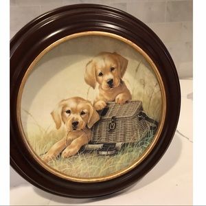 Yellow Lab Collectors Plate: The Bradford Exchange